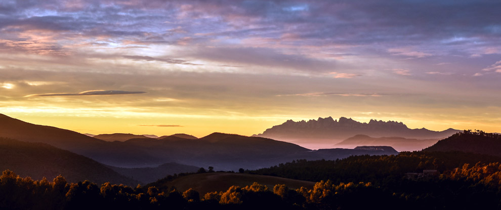 Cerimònia amb vistes a Montserrat